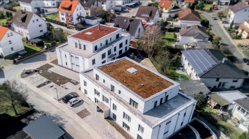 Luftbild des Wohnquartiers Hemhofen Zeckern
